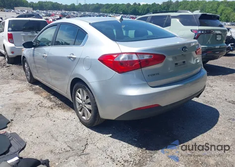 2014 Kia Forte Ex from USA, damaged, VIN KNAFX4A86E5106624